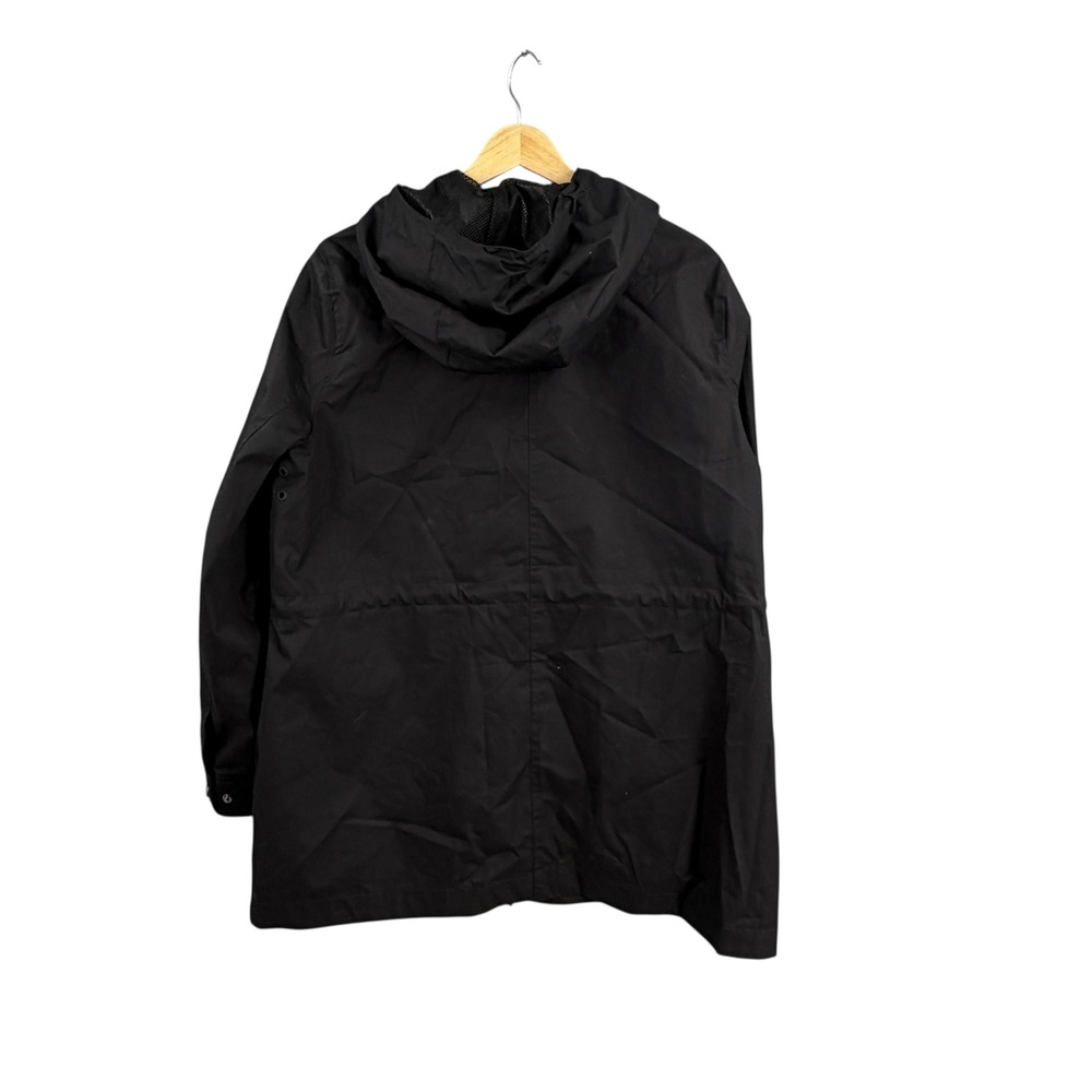 Hunter Lightweight Hooded Rain Jacket Womens Larg… - image 7